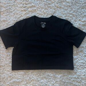 Black Men’s Crop Top